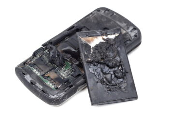 Celular pega fogo em ônibus no ES e passageiros saem às pressas