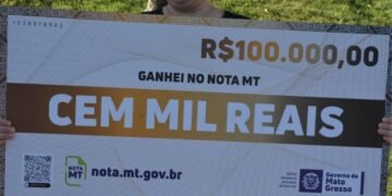 Dois moradores de Cuiabá foram premiados com R$ 100 mil em sorteio do Nota MT