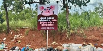 “Corno Assumido” a inusitada campanha que combate o lixo na cidade de Prata