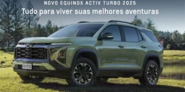 Chevrolet Equinox Turbo 2025 surpreende com motor potente e recursos de segurança!
