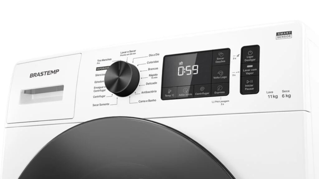 Lava e Seca 11 kg Brastemp promete revolucionar a rotina de lavanderia