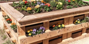 Passo a passo para montar um jardim suspenso de paletes e renovar seu espaço