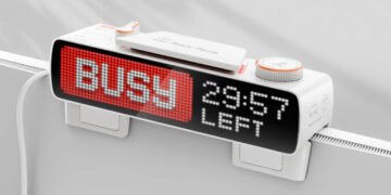 Conheça o acessório de mesa que avisa quando você está ocupado