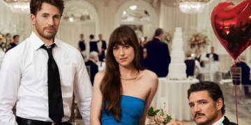 "Amores Materialistas" com Dakota Johnson, Pedro Pascal e Chris Evans ganha data de estreia no Brasil