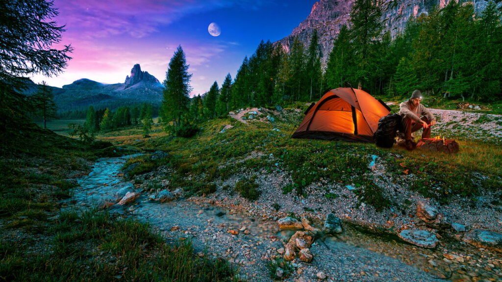 Estes lugares são perfeitos para camping e você nem imagina onde ficam