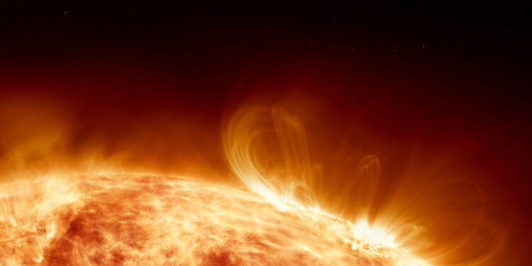 Maior erupção solar de 2025 causa falhas de comunicações de rádios por todo o mundo