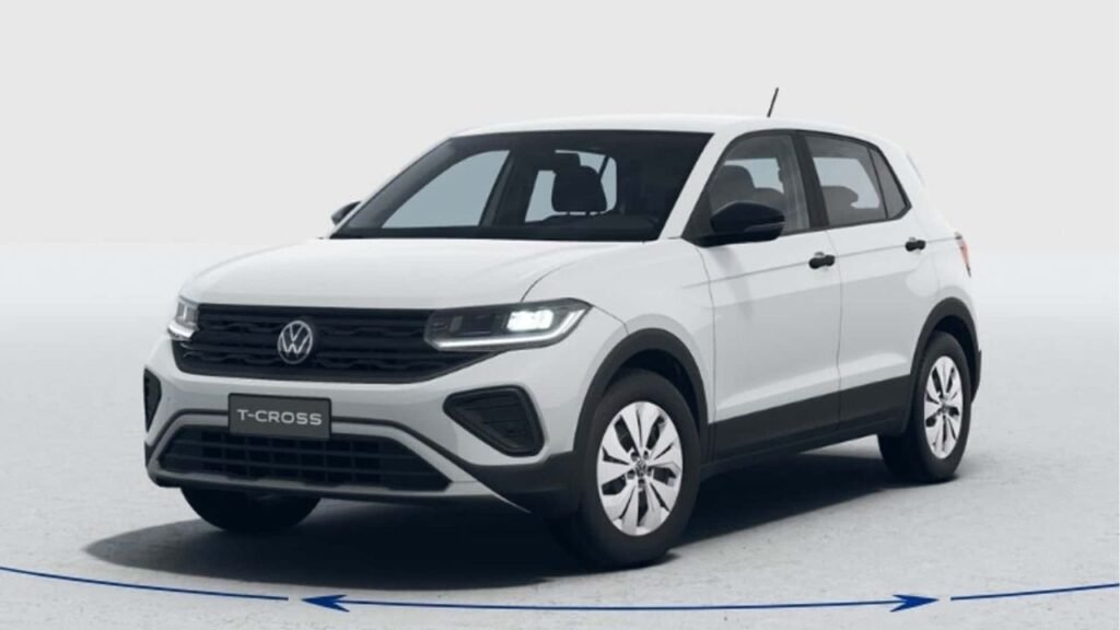 Queridinha das SUVs no Brasil, Volkswagen T-Cross 2026 chega com versão básica partindo de R$ 119.990