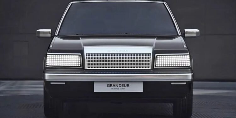 Do luxo dos anos 80 à inovação elétrica! O novo conceito retrô da Hyundai impressiona