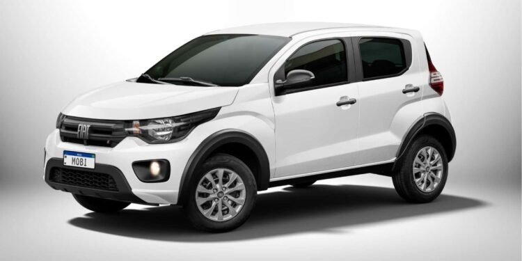 Nova versão do Fiat Mobi chega aos mercados e se mantém como o veículo 0km mais barato do Brasil