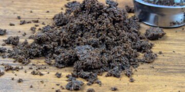 Como fazer seu próprio fertilizante com borra de café e casca de banana