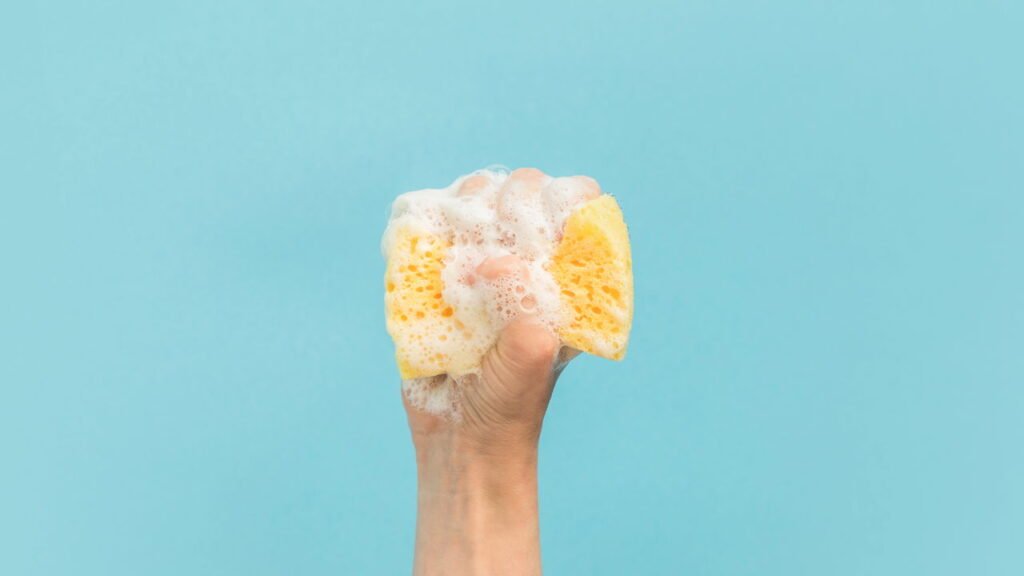 Você usa a mesma esponja para limpar toda a louça? Entenda como isso pode estar afetando sua saúde