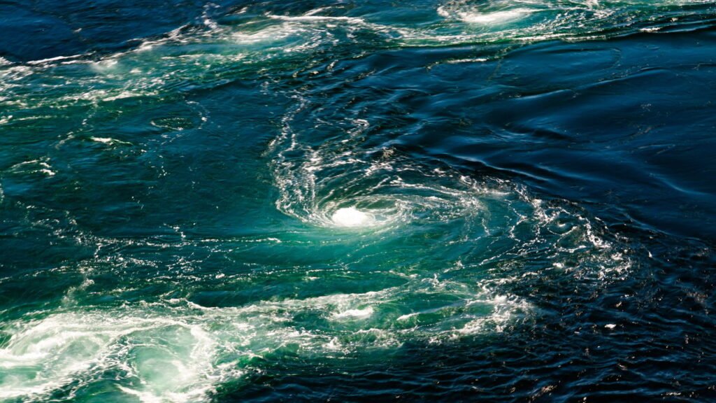 Formação dos redemoinhos