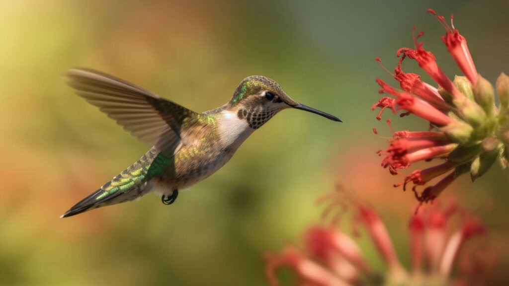 A flor mais charmosa da primavera para atrair beija-flor ao jardim