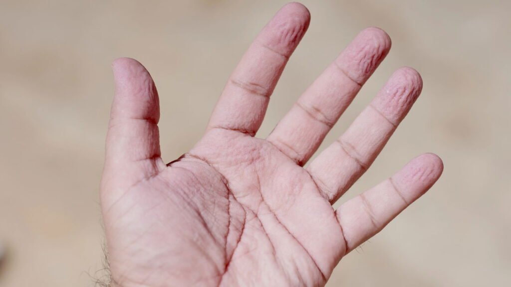 Por que nossos dedos enrugam na água? A ciência explica o motivo curioso