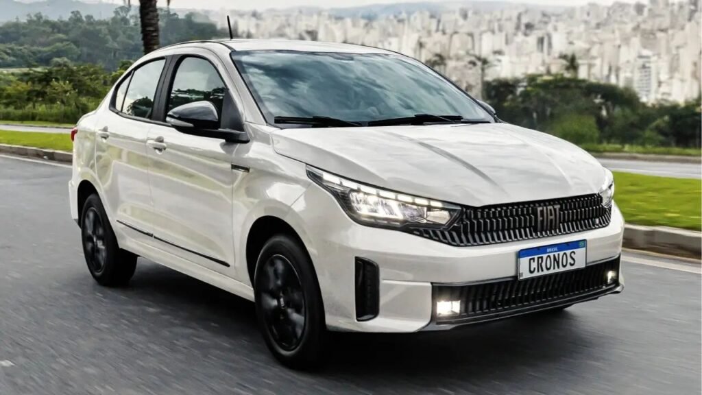 Fiat lança nova versão do Cronos 2026 com reestilização e mantendo o mesmo motor