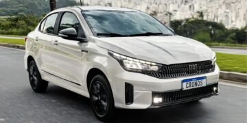 Fiat lança nova versão do Cronos 2026 com reestilização e mantendo o mesmo motor
