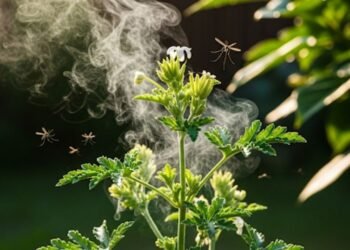 Esta planta comum consegue repelir 90% mais mosquitos que aparelhos elétricos
