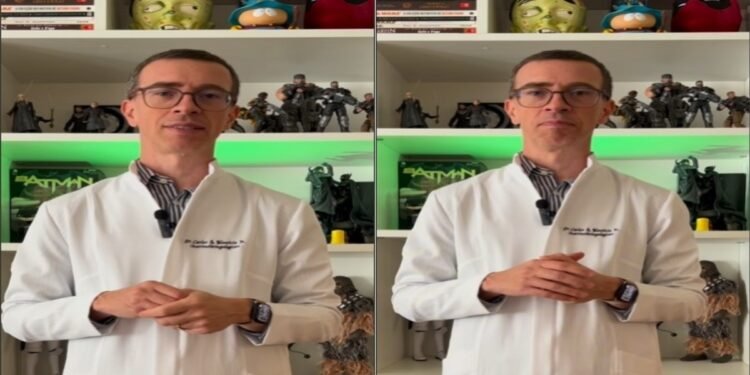 Reprodução (Instagram: @drcarlos.otorrino)