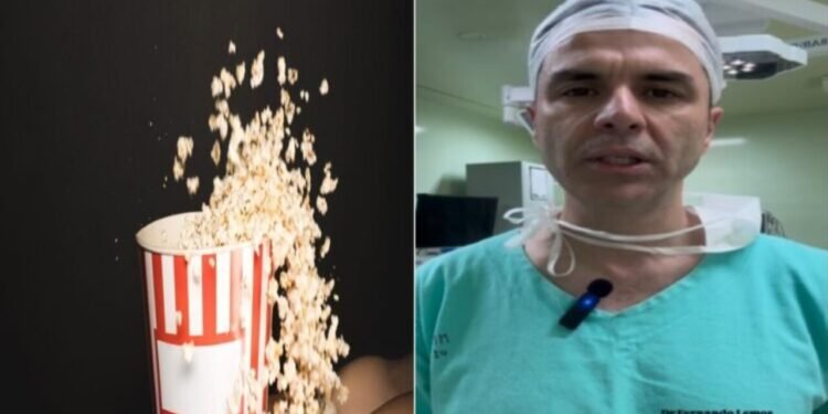 Dr. Fernando Lemos, médico: “Pipoca de cinema traz paciente ao segundo caso só nesta semana”