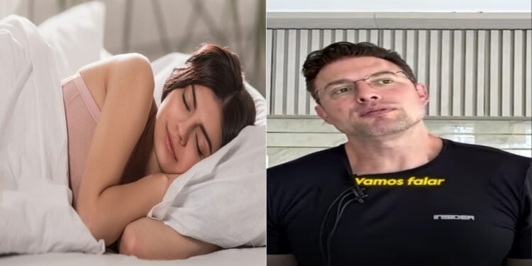 Mulher dormindo em casa - Paulo Muzy - Reprodução (Instagram: @paulomuzy)/Créditos: depositphotos.com / AllaSerebrina