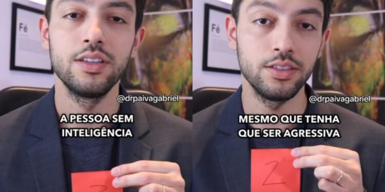 Reprodução (TikTok: @drpaivagabriel)