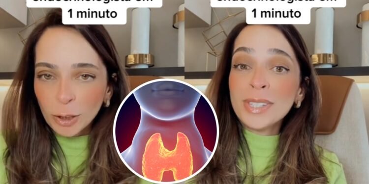 Reprodução (TikTok: @liviaamarallopes)