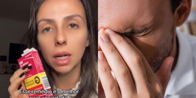 Remédio para ansiedade - Reprodução (TikTok: @mayla.haddad)Créditos: depositphotos.com / HayDmitriy