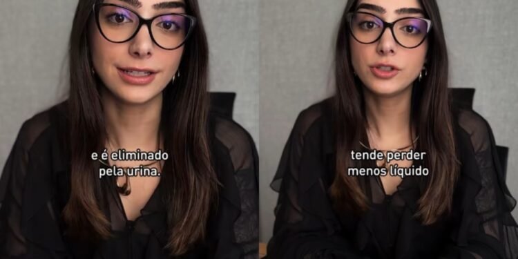 Reprodução (TikTok: @isabellalacerda_nutri)