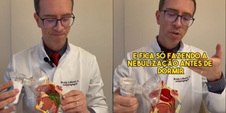 Reprodução (TikTok: @drcarlos.otorrino)