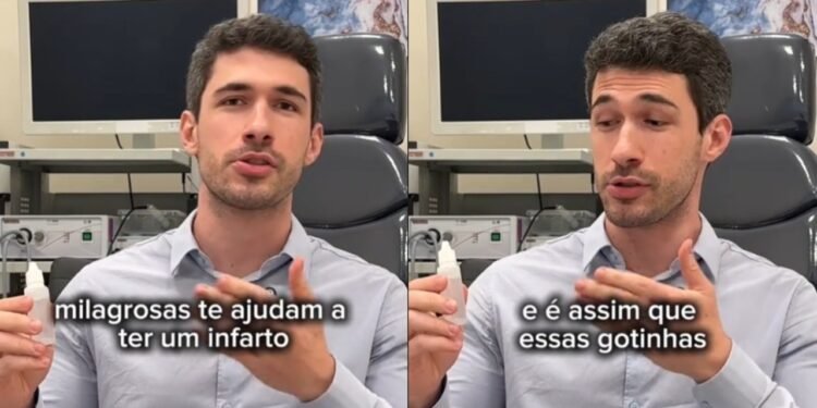 Reprodução (TikTok: @dr.rafaelcarvalho)