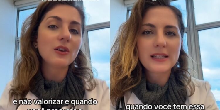 Reprodução (TikTok: @dra.thaissamonteiro)