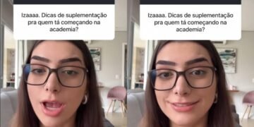 Isabella Lacerda, nutricionista, ensina quando começar a usar suplementos na academia