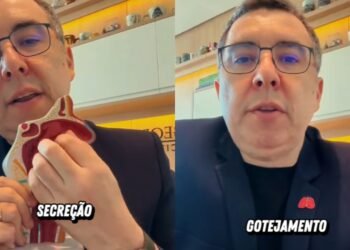 Dr. George Amado explica como tratar a tosse causada por gotejamento nasal posterior