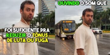 Rafael Gratta, psicólogo, “ouvir este som pode reduzir a ansiedade em até 65%”