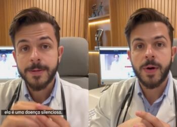 Dr. André, cardiologista, “pressão alta que não dá sintomas e pode ser fatal se ignorada”