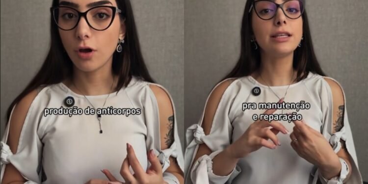 Reprodução (TikTok: @isabellalacerda_nutri)