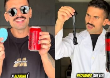 Matheus D’Ávila, Nutricionista: “refrigerante zero não causa câncer comprovado”