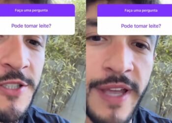 Dr. Bruno Monteze, médico, “você pode tomar leite, mas eu não recomendo”