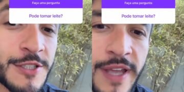 Dr. Bruno Monteze, médico, “você pode tomar leite, mas eu não recomendo”