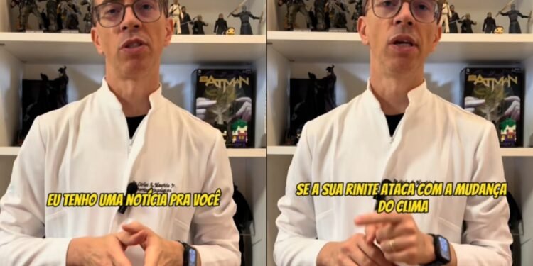 Reprodução (Tiktok: @drcarlos.otorrino)
