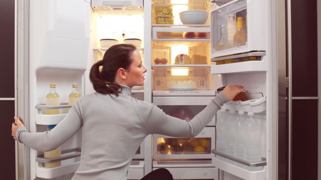 Por que abrimos a geladeira