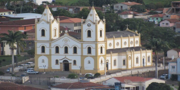 Igreja Matriz Cristina MG - Créditos: Divulgação/Wikimedia Commons