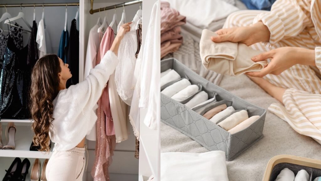 Organização do armário