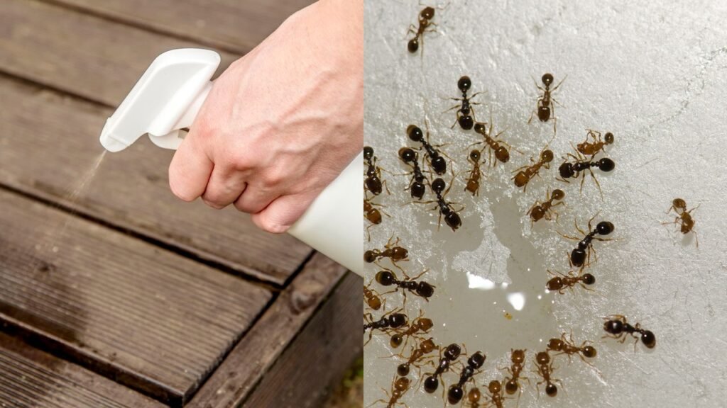 Solução caseira que acaba com as formigas