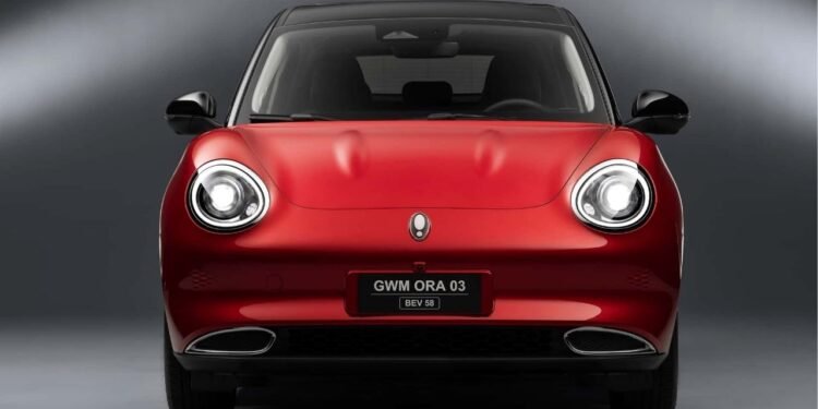 Novo GWM Ora 03 tem nova versão para linha 2026 com autonomia de até 315 km e preço de R$ 169.000