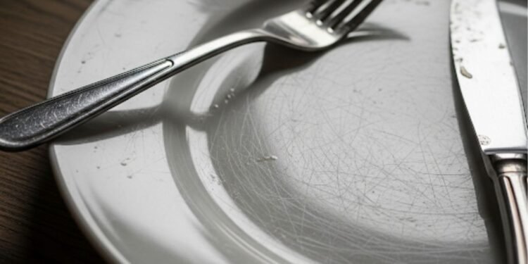 Nada de produtos caros! Comece a utilizar isso para remover arranhões de talheres e pratos