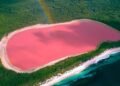 Por que o lago rosa mais bonito do mundo não recebe turistas
