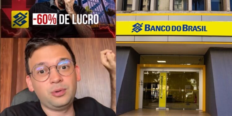 Reprodução TikTok: @alberto.pompeu/Fachada de agência do Banco do Brasil - Banco do Brasil