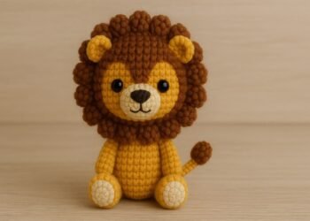Este leãozinho de crochê virou febre nas redes sociais e gera renda extra