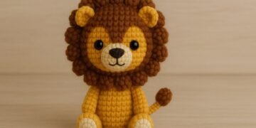 Este leãozinho de crochê virou febre nas redes sociais e gera renda extra